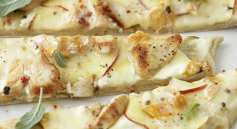 Flammkuchen au Calvados