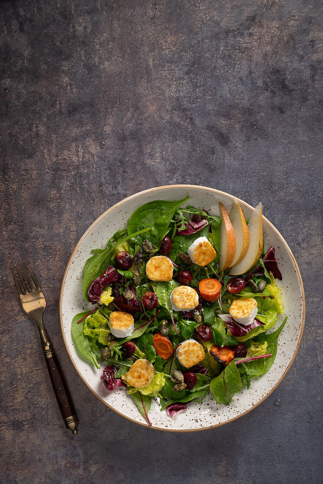 Be creative-Salat mit MilchMeister Talern