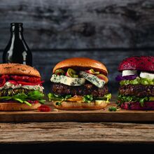 Composing dreierlei Burger